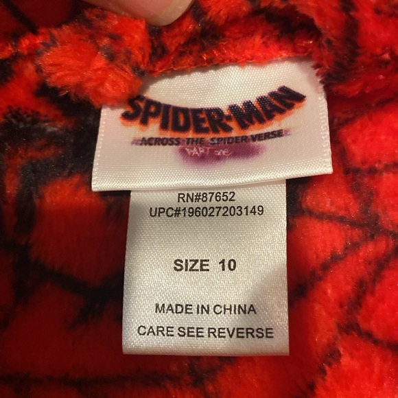 Spider-Man Robe - Picture 2 of 7
